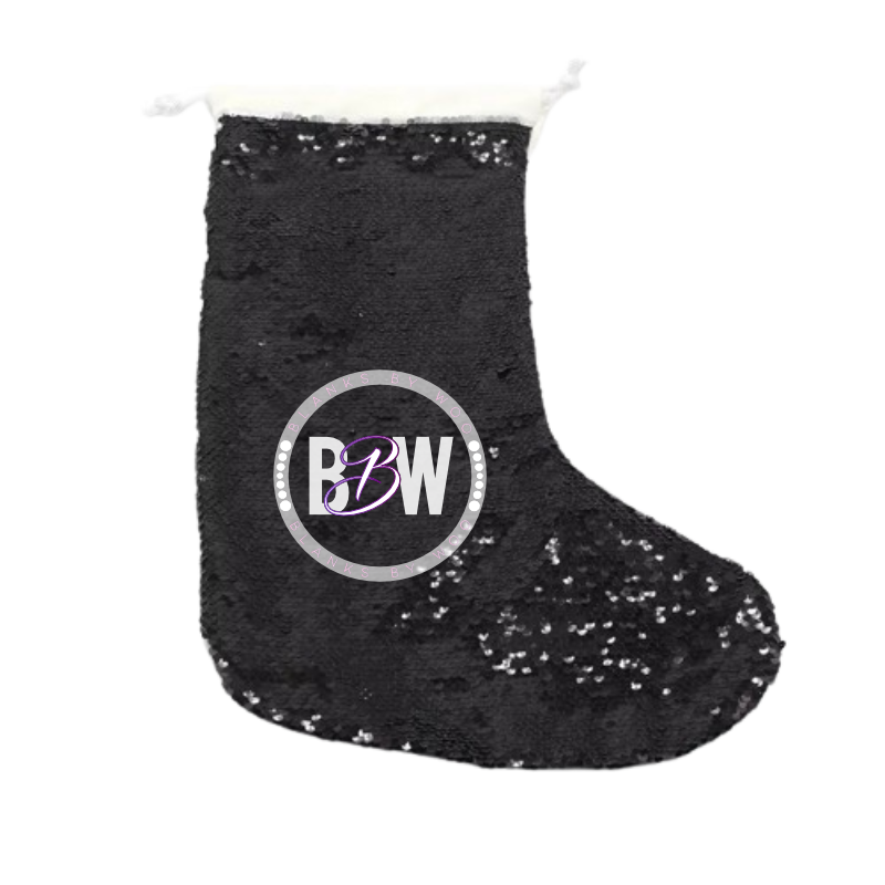 Christmas Sequin Stockings - All Colors