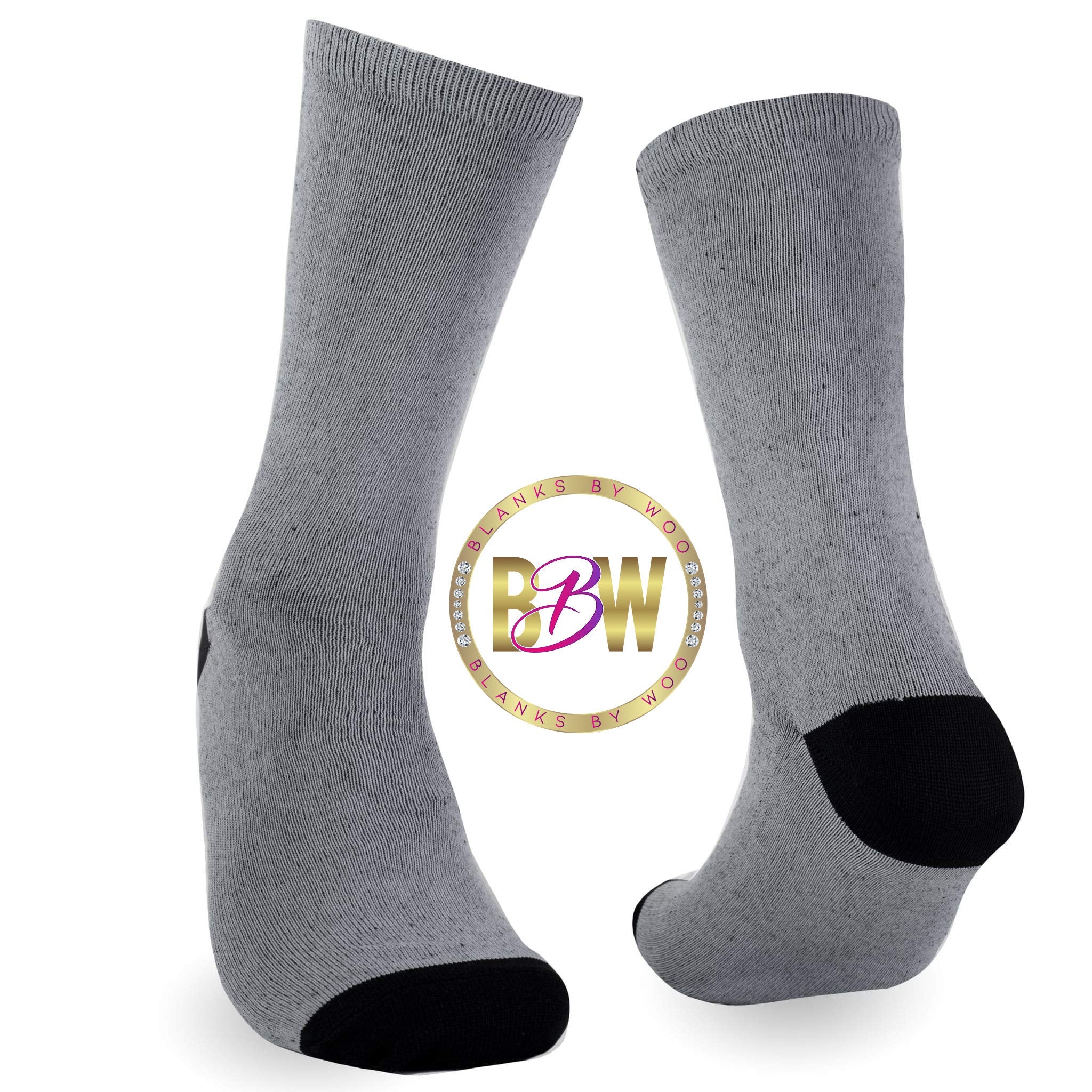 Adult Sublimation Dress Socks