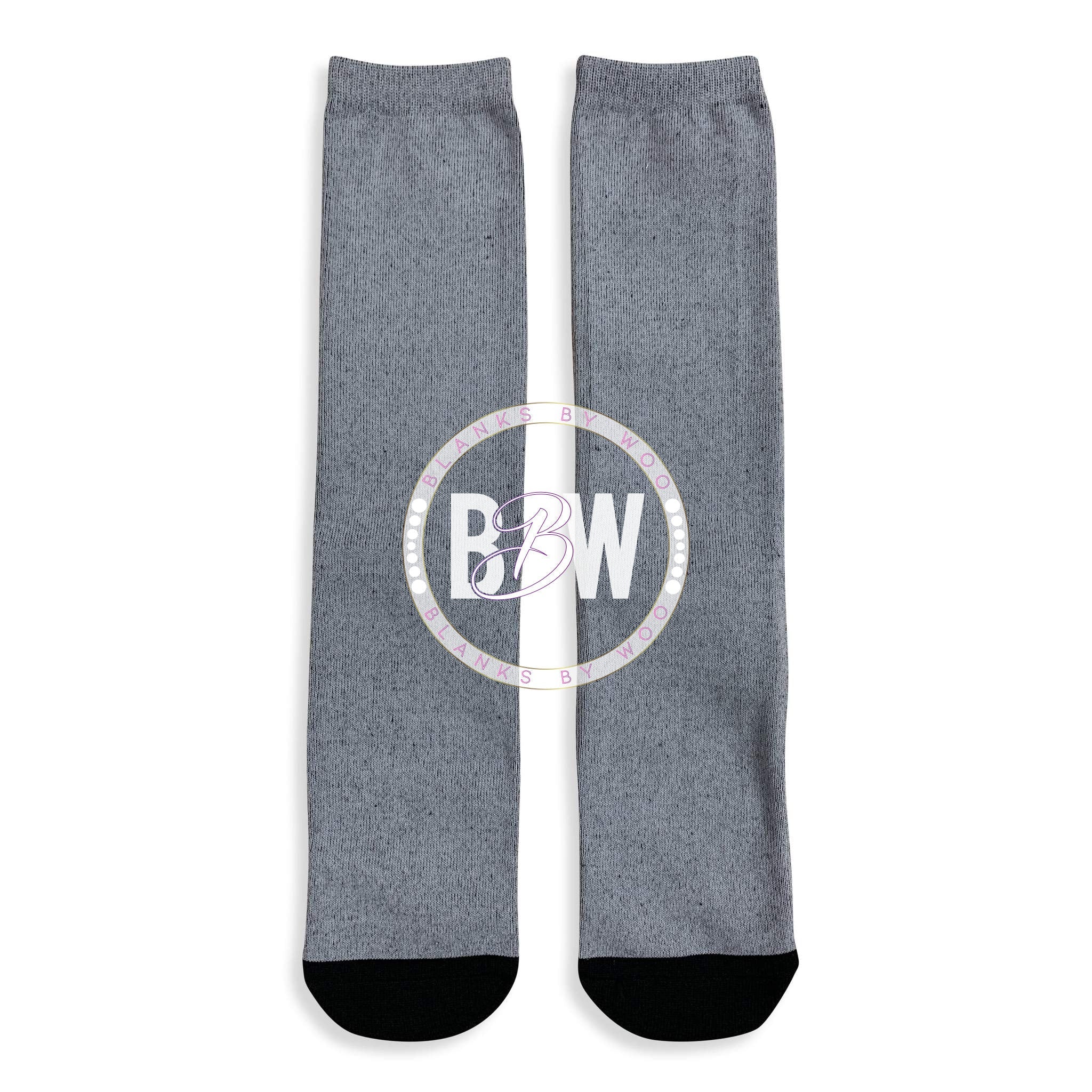 Adult Sublimation Dress Socks