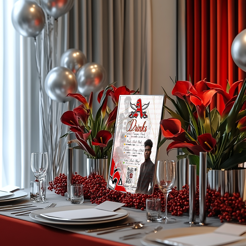 Custom Printed Dinner/Bar Menus