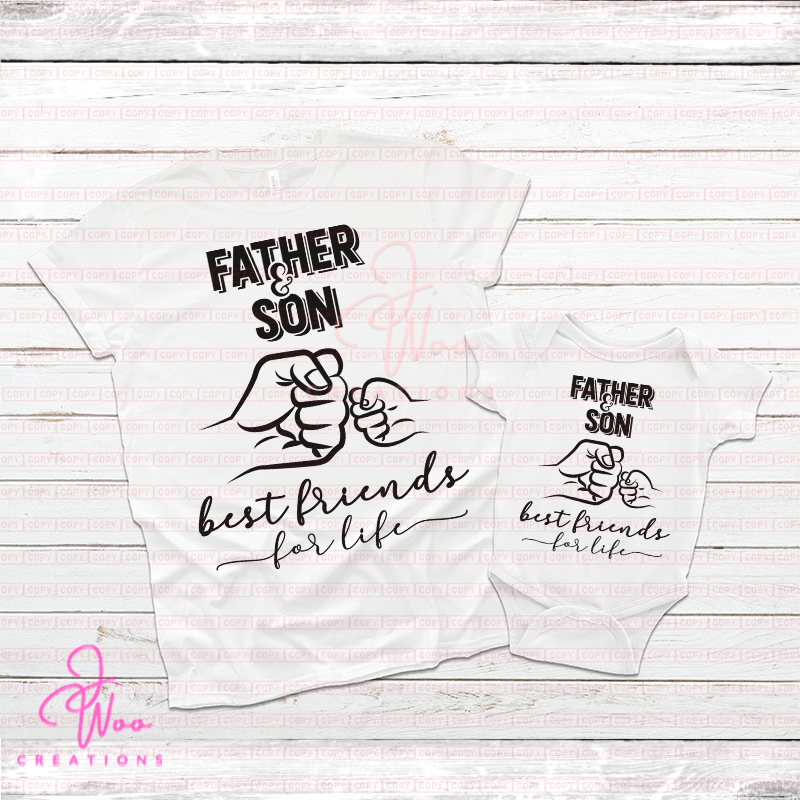 Father and Son..Best Friends 4 Life Tee
