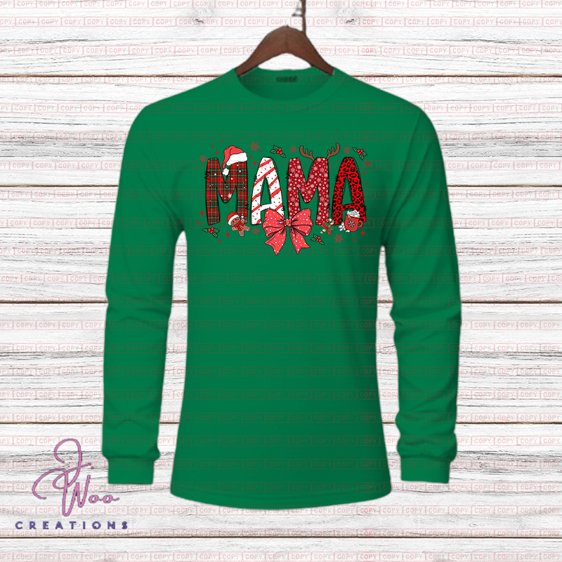 Christmas Nickname Doodle (L/S) T-Shirt