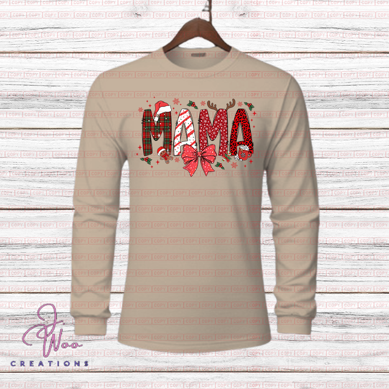 Christmas Nickname Doodle (L/S) T-Shirt