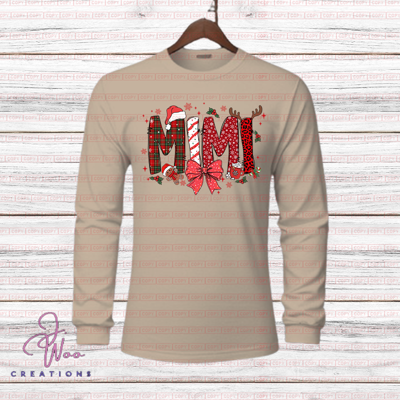 Christmas Nickname Doodle (L/S) T-Shirt