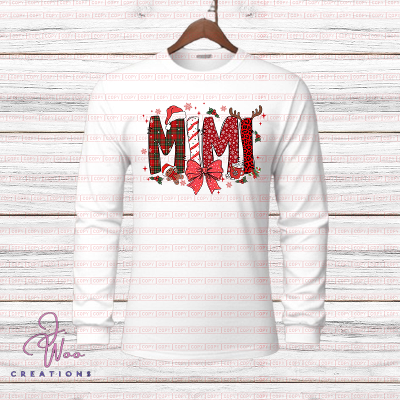 Christmas Nickname Doodle (L/S) T-Shirt