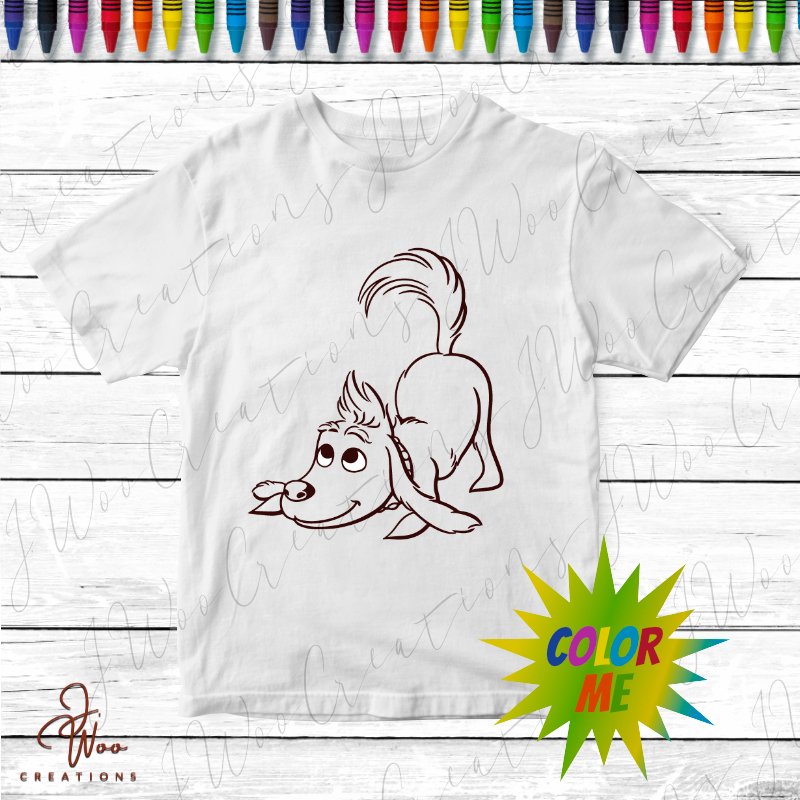 "Max" Coloring Tee