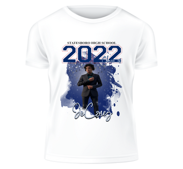 Custom Graduation T-Shirt w/ Grad Year & School Name