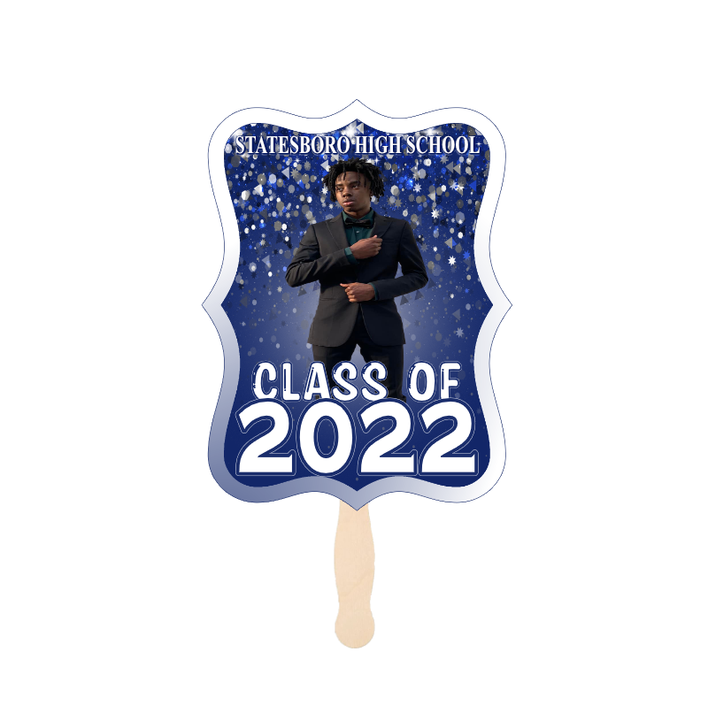 Graduation Fan - Rectangle